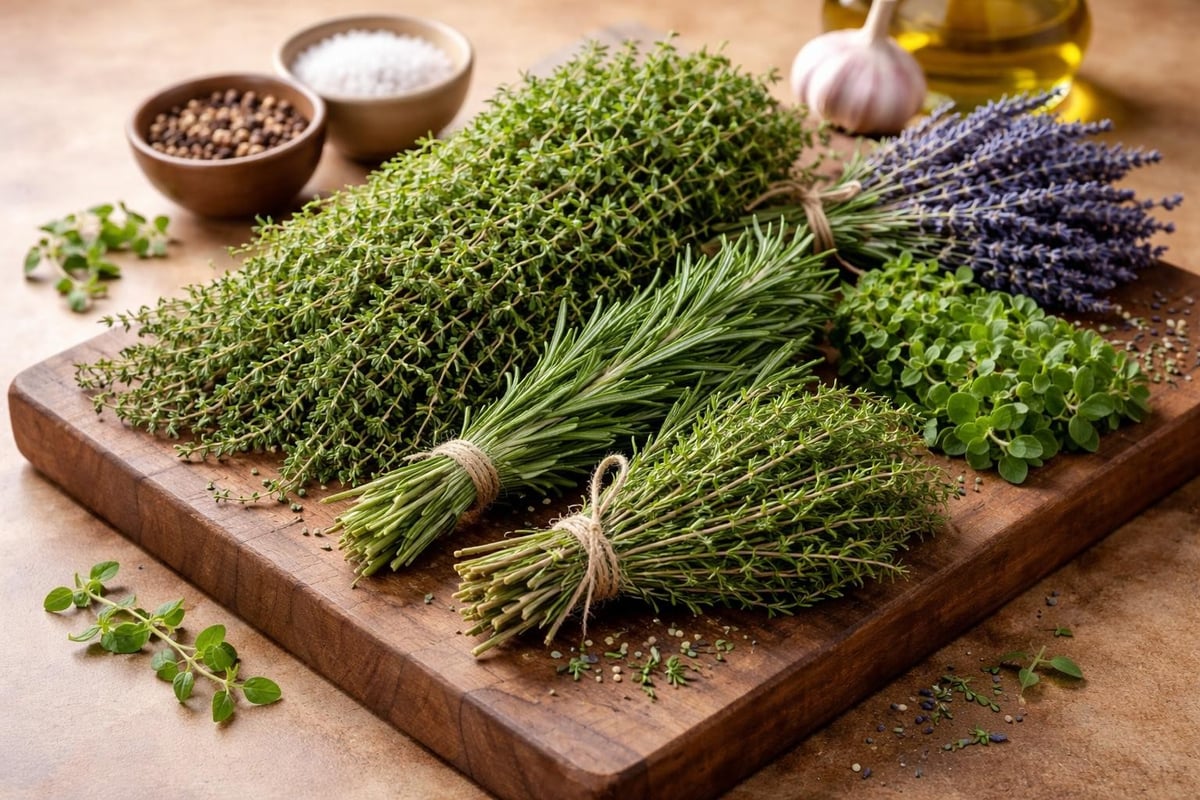 Composition herbes de Provence