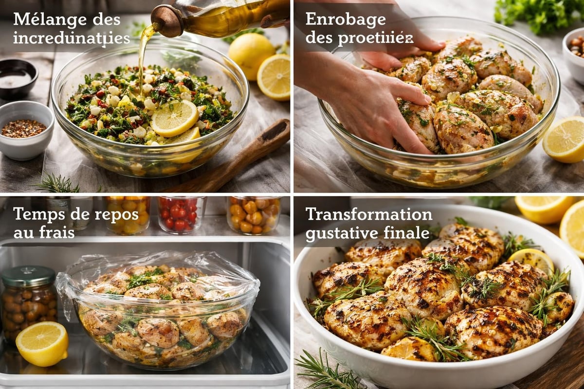 Marinades herbes Provence
