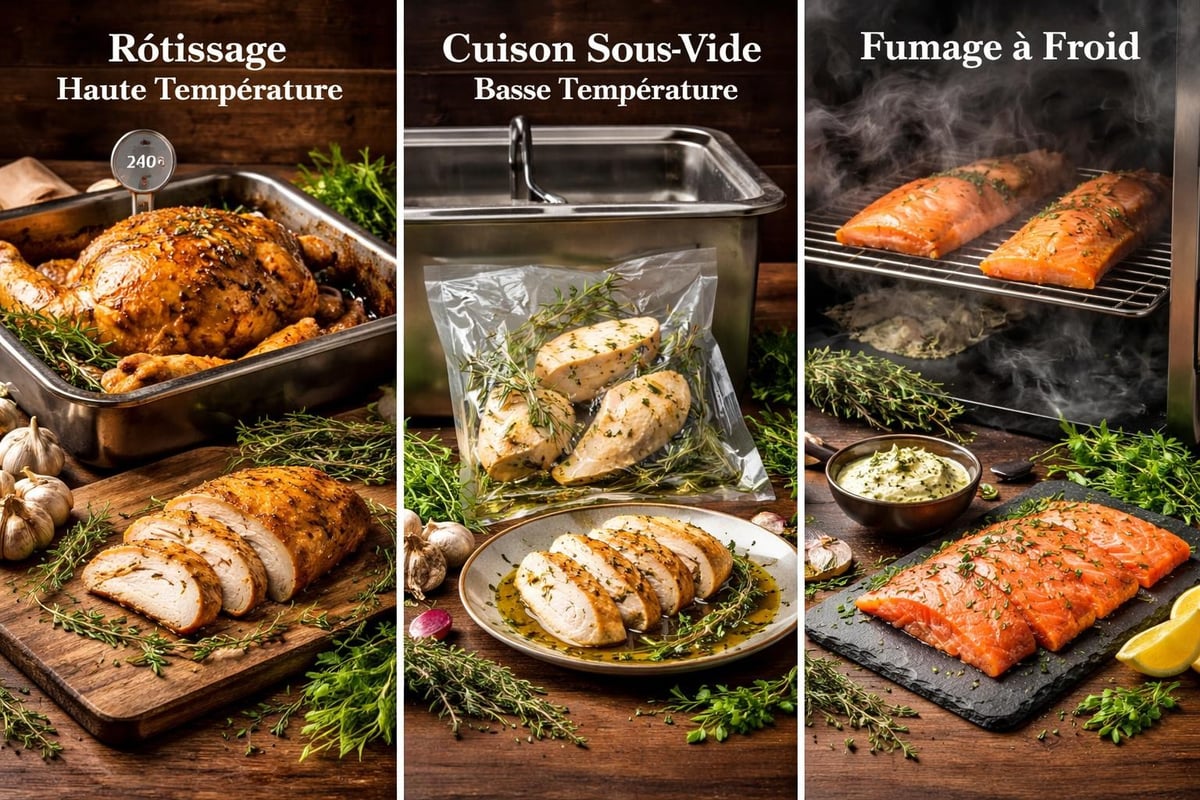 Techniques cuisson herbes