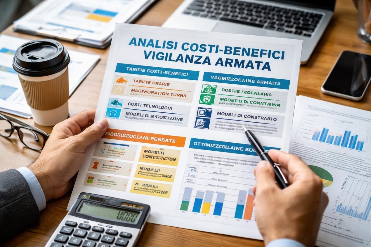 Analisi costi vigilanza armata