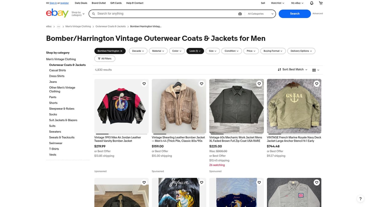 7 Must-Have Vintage Jackets Men Will Love in 2026 - 6. Harrington Jacket