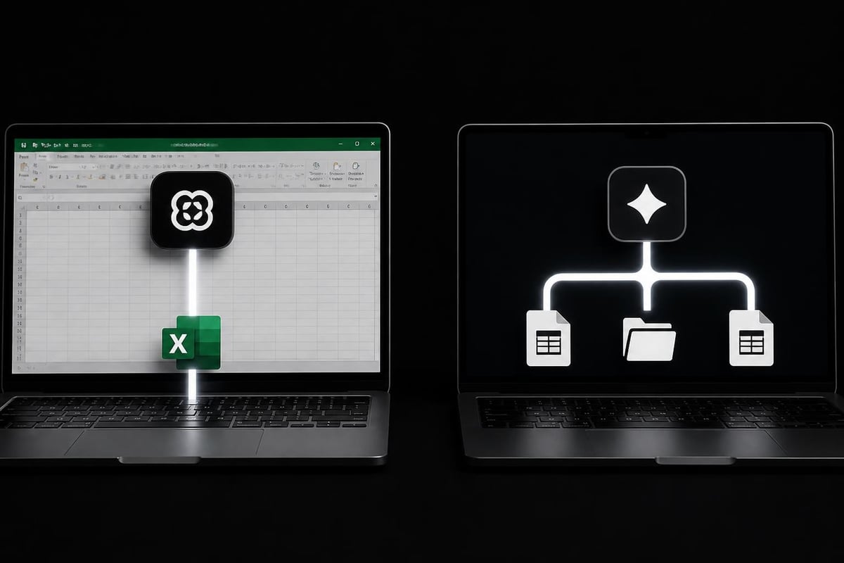 Excel AI integration workflow
