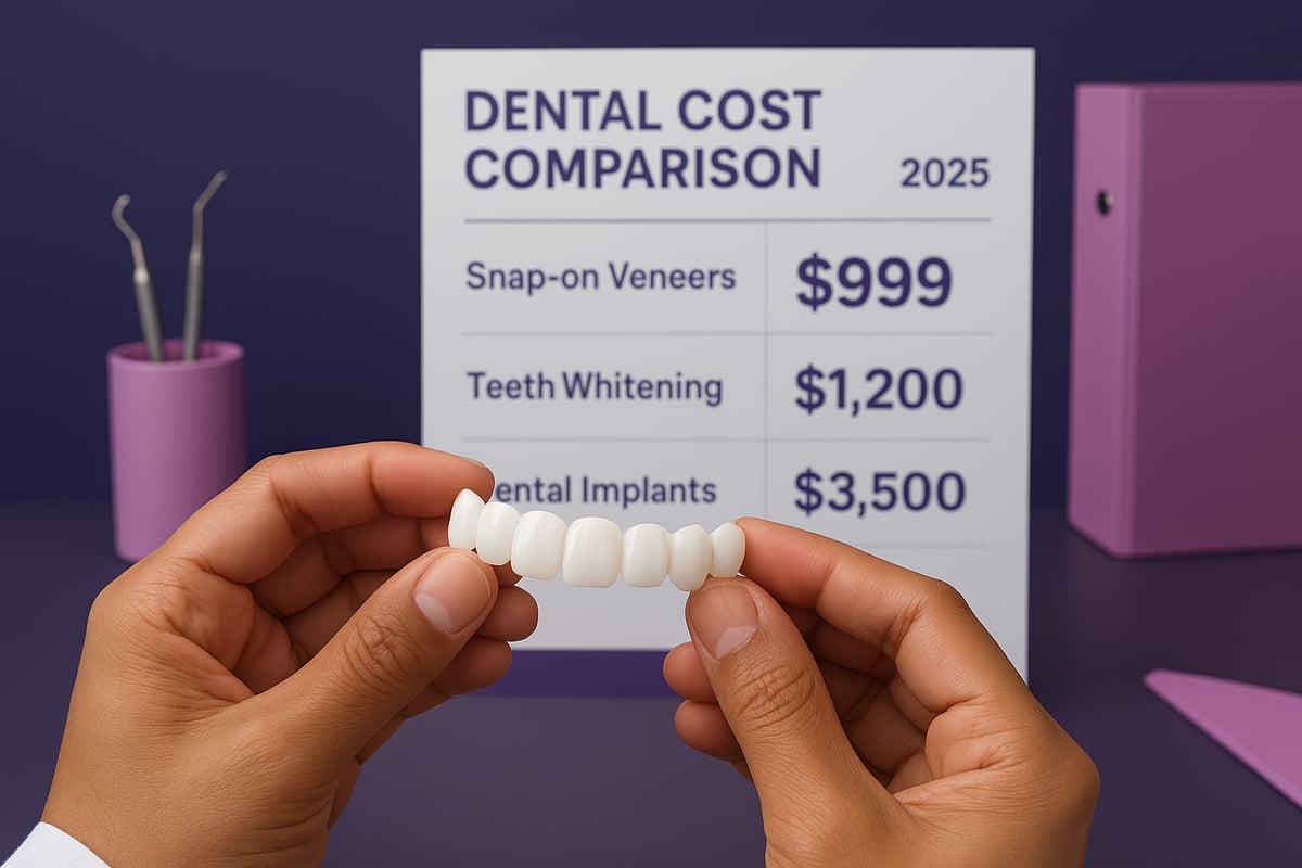 Cost of Snap On Veneers in 2025
