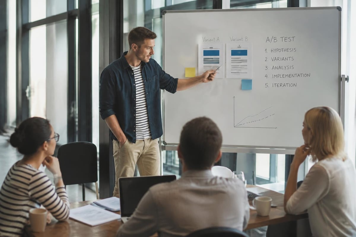 Website conversion optimization