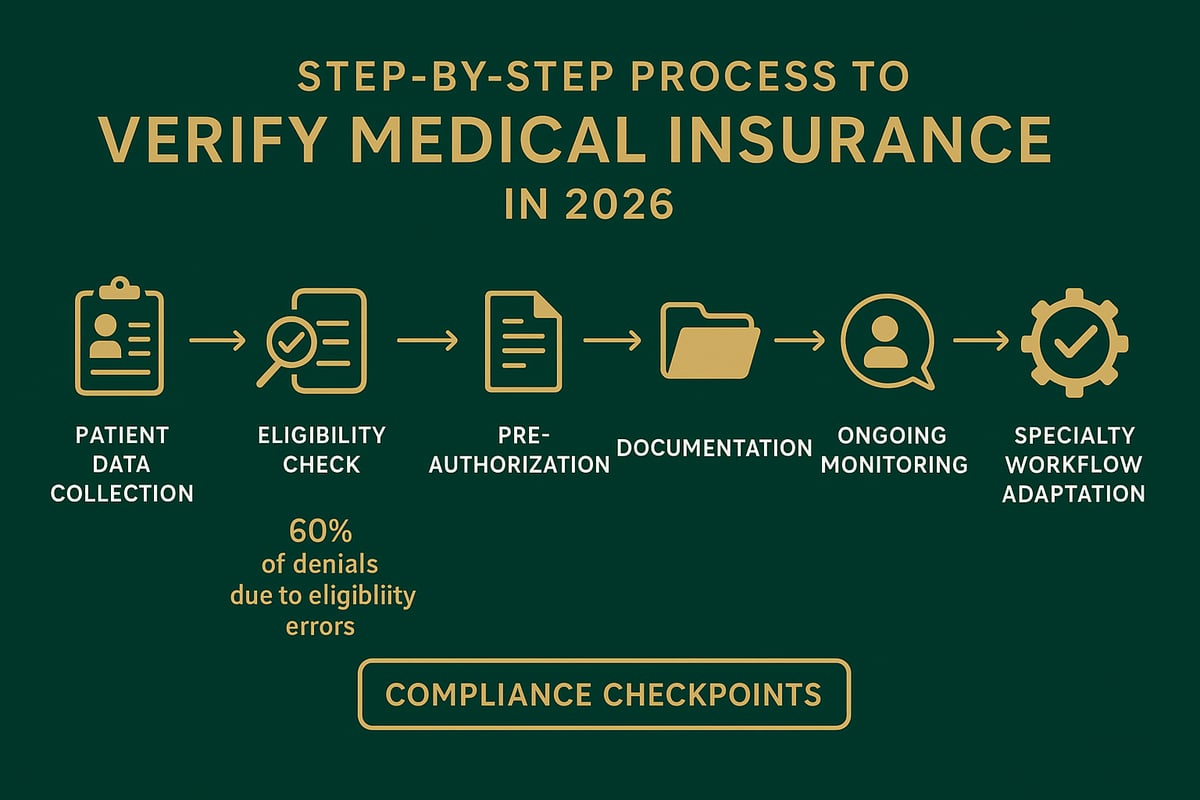 Step-by-Step Process to Verify Medical Insurance in 2026
