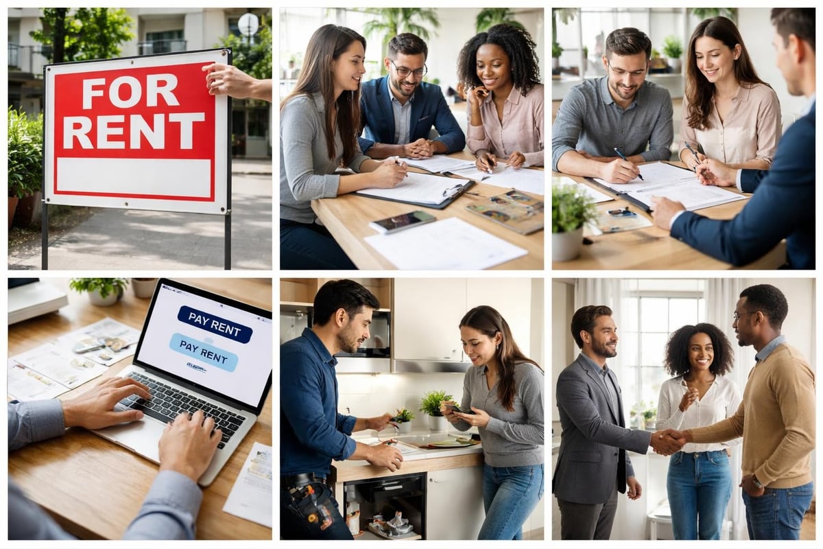Property management service workflow