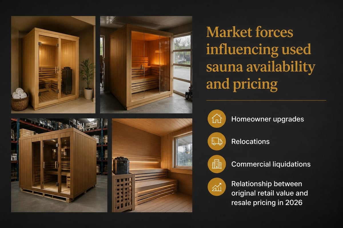 Used sauna market dynamics