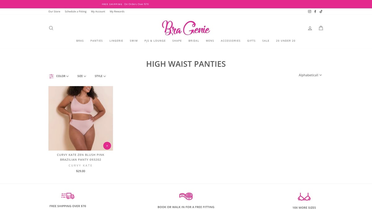 7 Best Curvy Panties for Comfortable Style in 2025 - Curvy Kate Luxe High Waist Brief