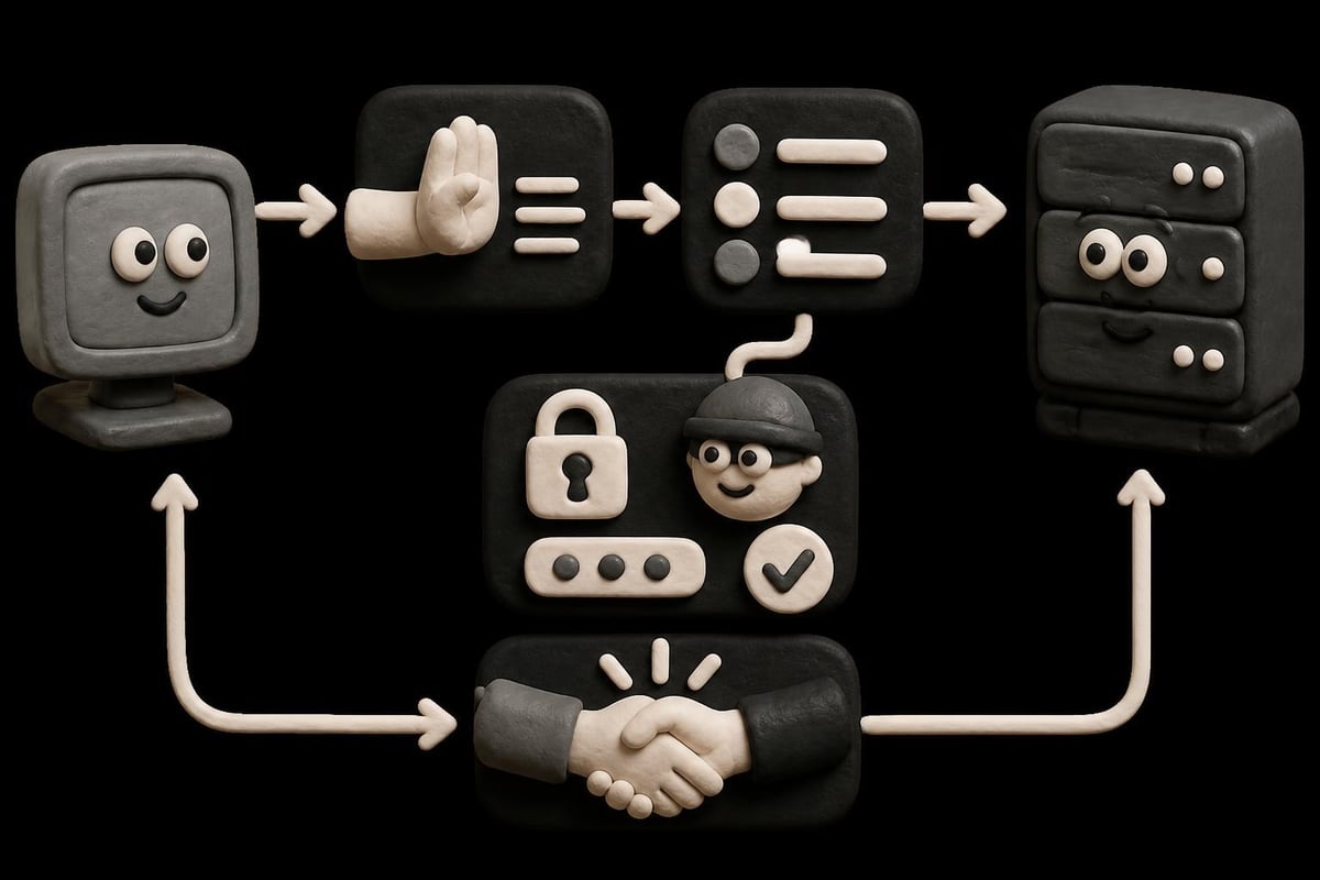 SOCKS5 authentication flow