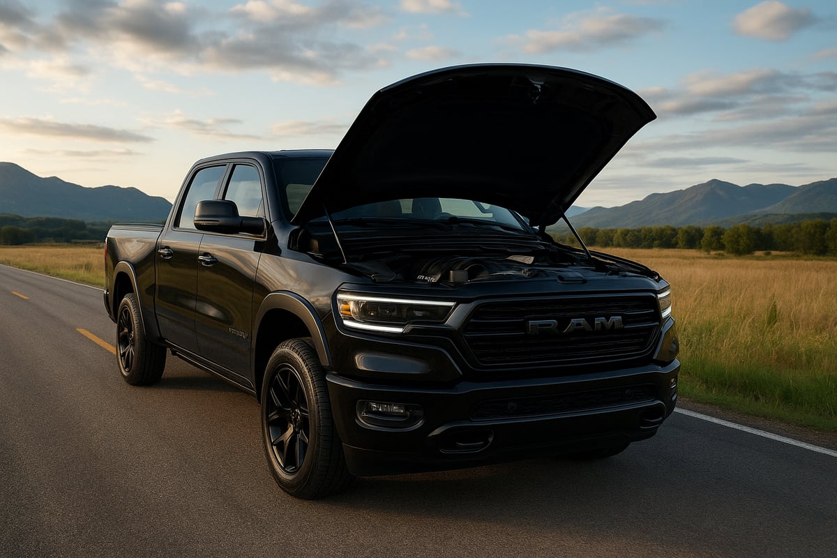 Motorisations, Performances et Consommation des Dodge Ram Noir