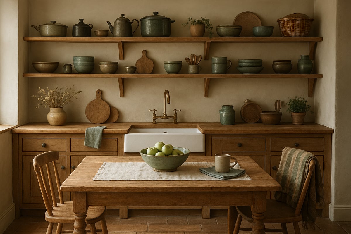 部屋ごとのカントリースタイルの応用