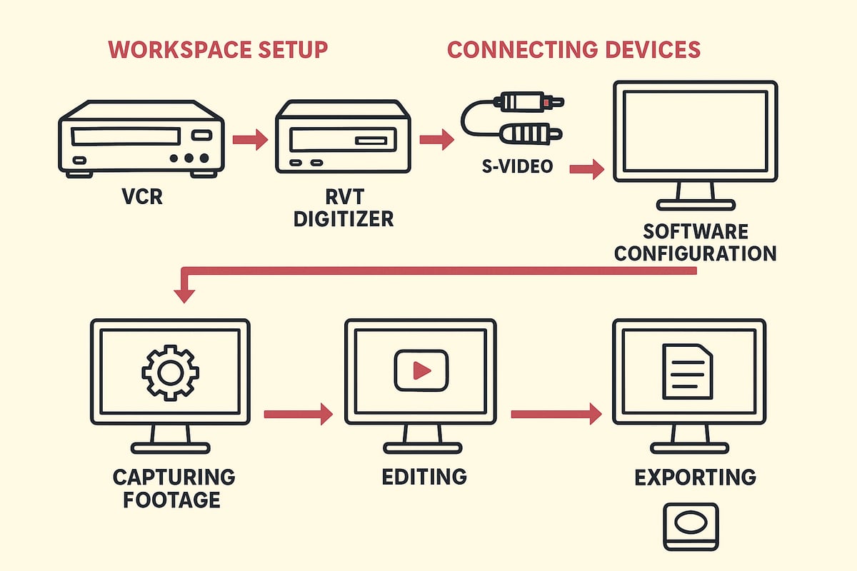 Step-by-Step: How to Turn VHS Into Digital File