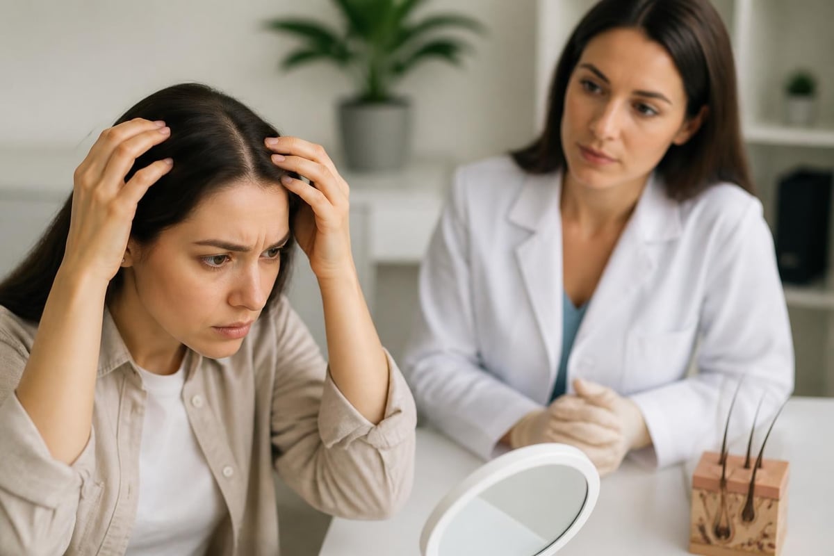 Medical vs cosmetic scalp odor
