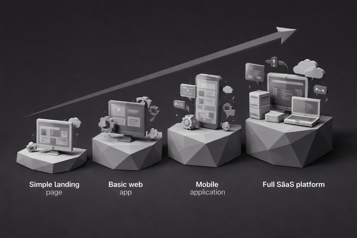 Digital product complexity levels
