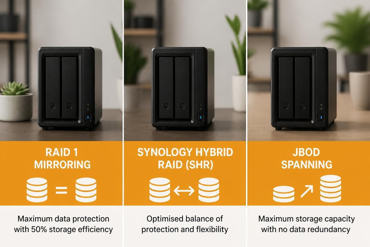 RAID configuration comparison