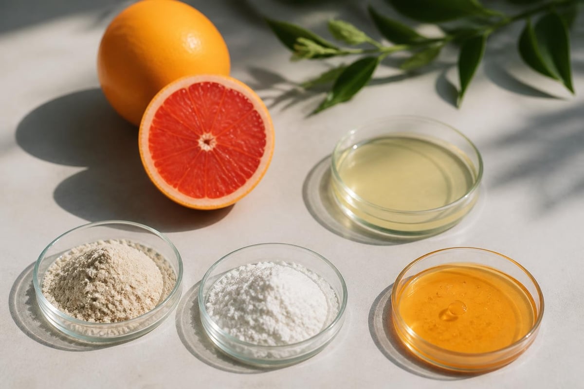 Grapefruit extract chemical compounds