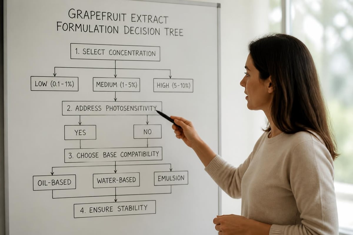 Grapefruit extract formulation