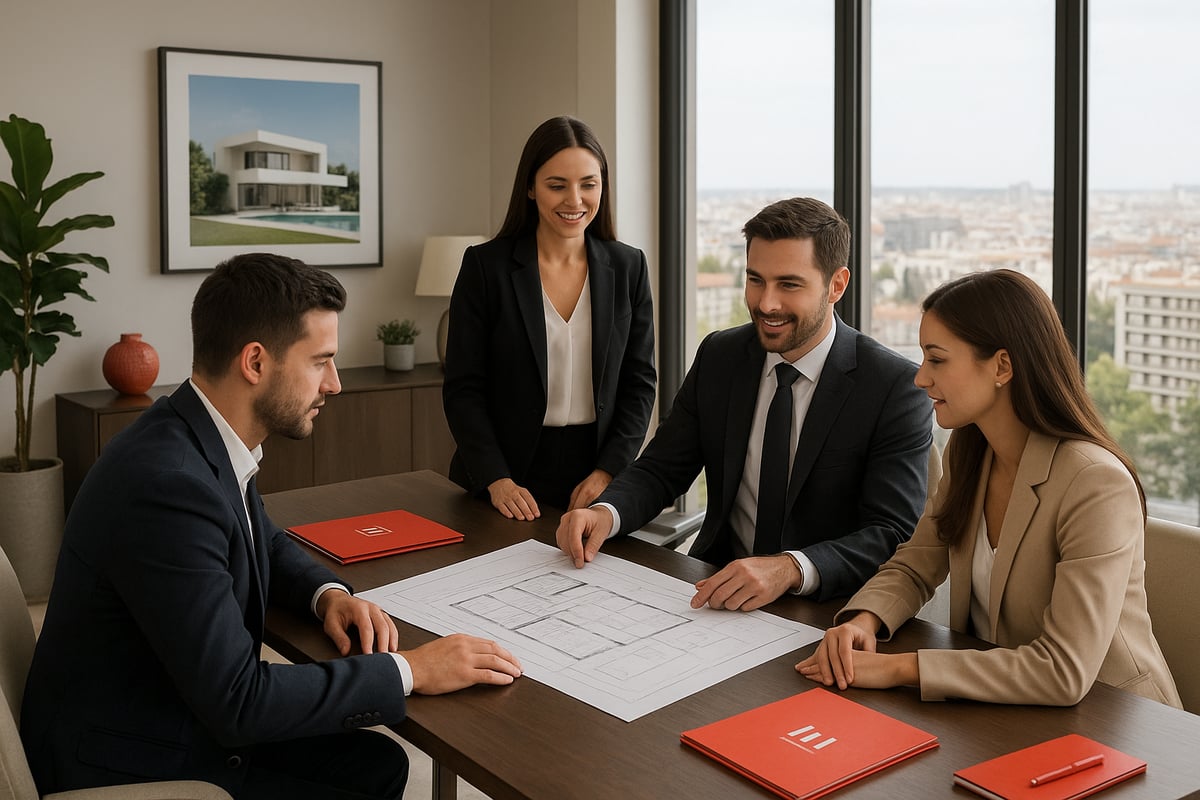 Proceso de compra y venta de propiedades de lujo en Madrid