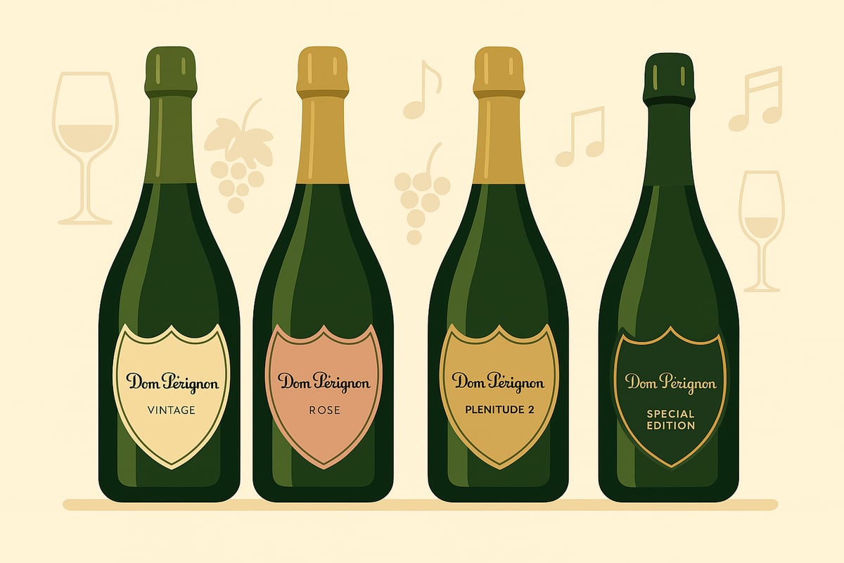 Le Cuvée Dom Perignon: Caratteristiche, Annate e Stili