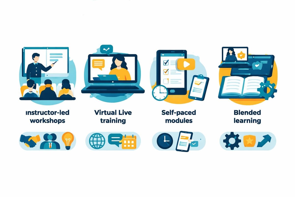 Professional Development Training Programs in 2026 4 Training delivery methods