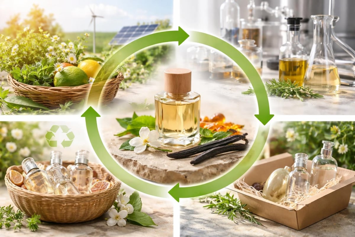 Nachhaltige Parfumherstellung