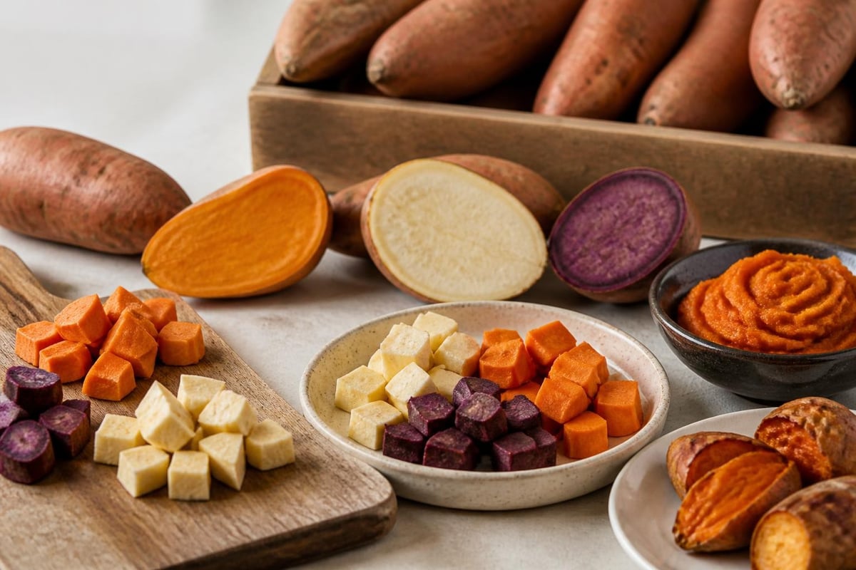 Sweet potato GI factors