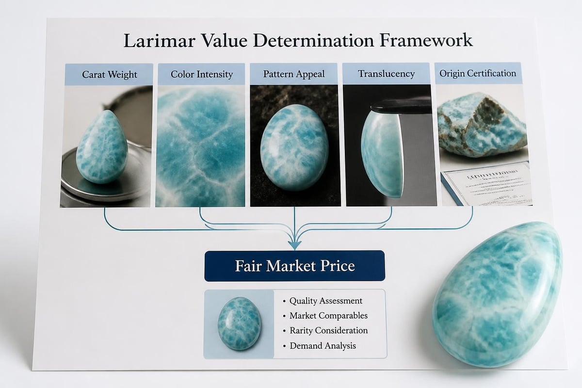 Larimar value factors