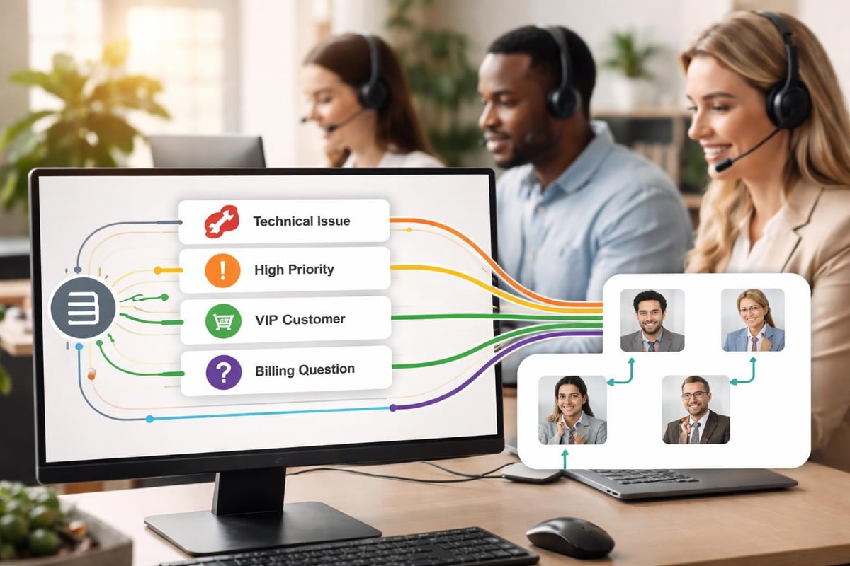 Customer Service Management System: Complete Guide Ticket routing workflow