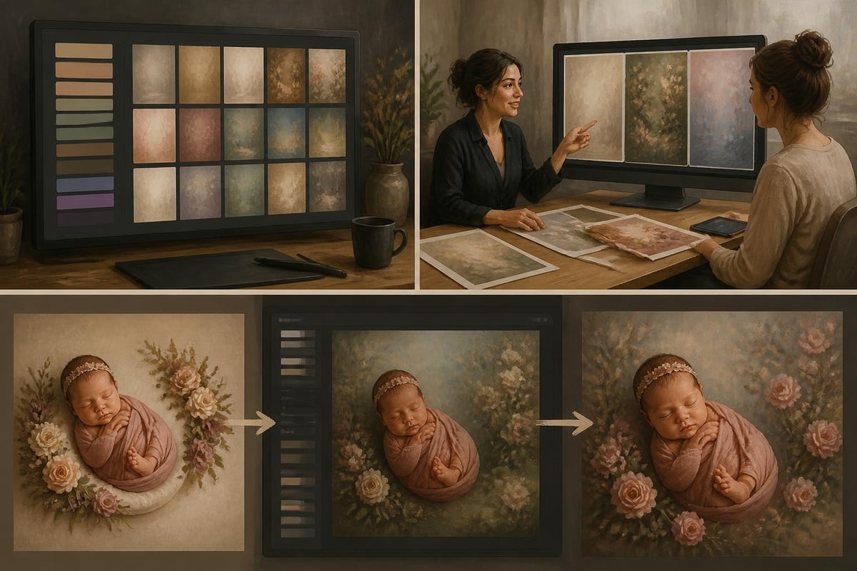 Backdrop selection process