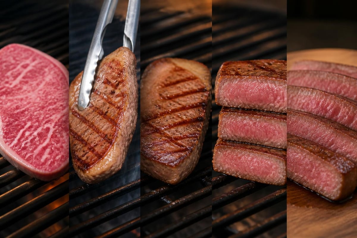 Yakiniku grilling technique