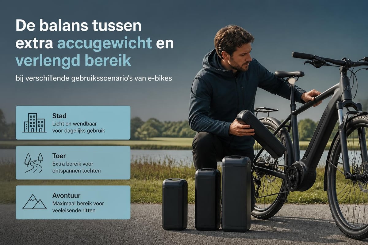 Afweging gewicht versus capaciteit