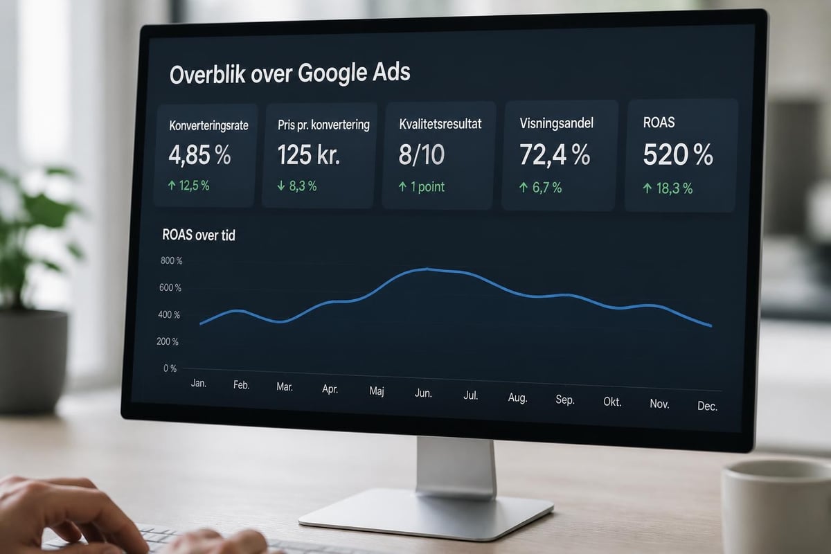 Google Ads performance tracking