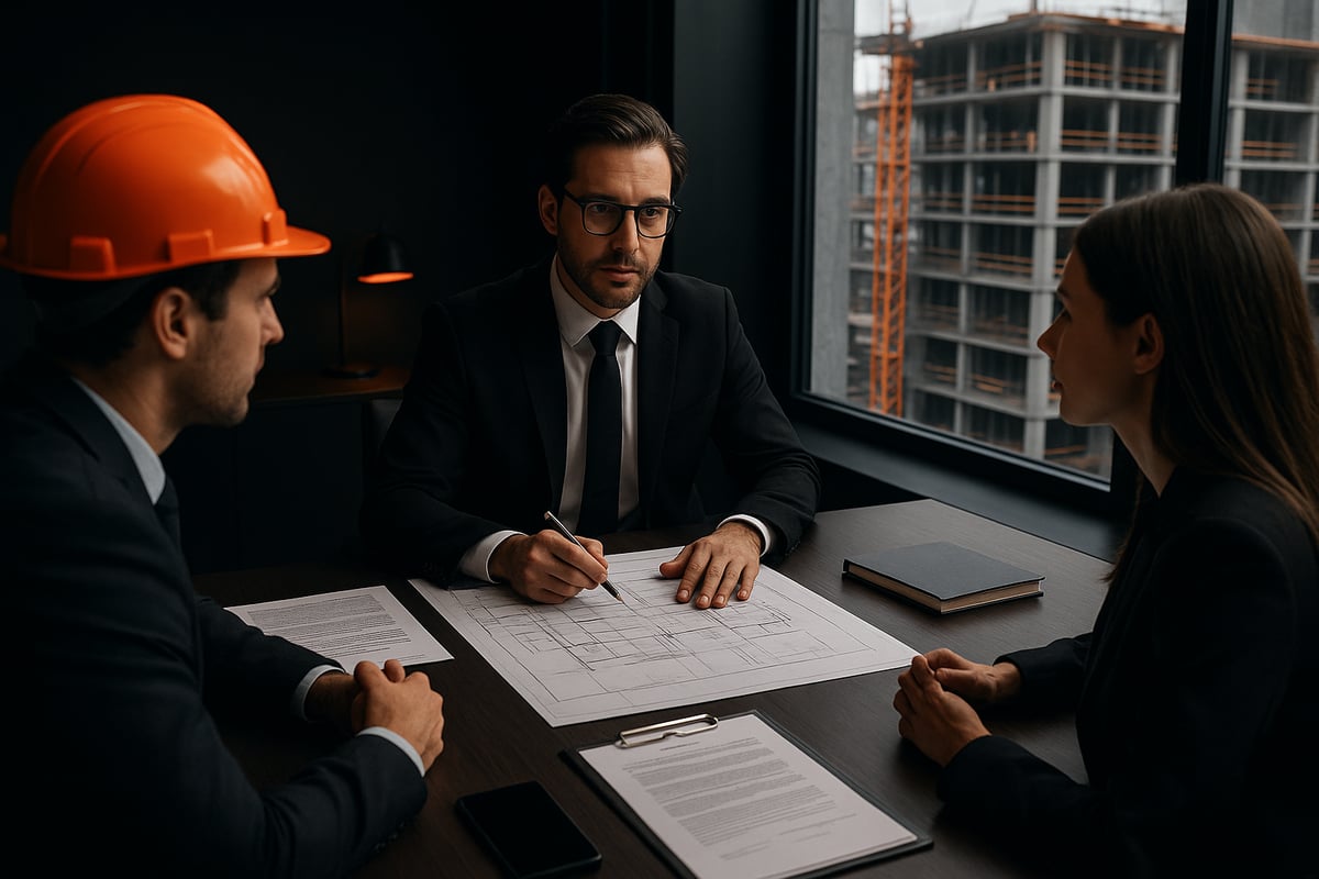 Die Rolle des Anwalts für Baurecht im Bauprozess