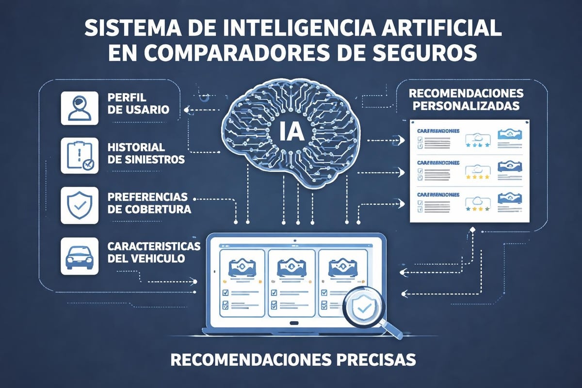 Tecnología en comparadores de seguros online