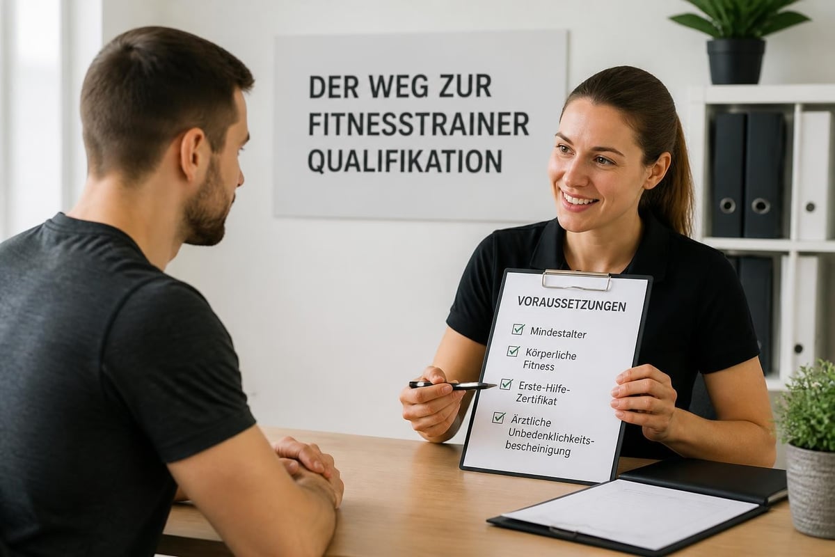Fitnesstrainer Ausbildung Zugangsvoraussetzungen