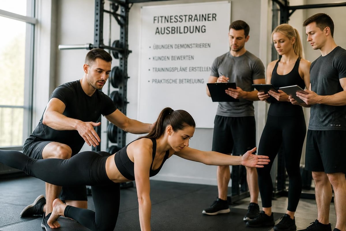 Praxisorientierte Fitnesstrainer Ausbildung
