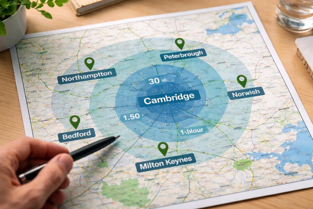 Cambridge companion service areas
