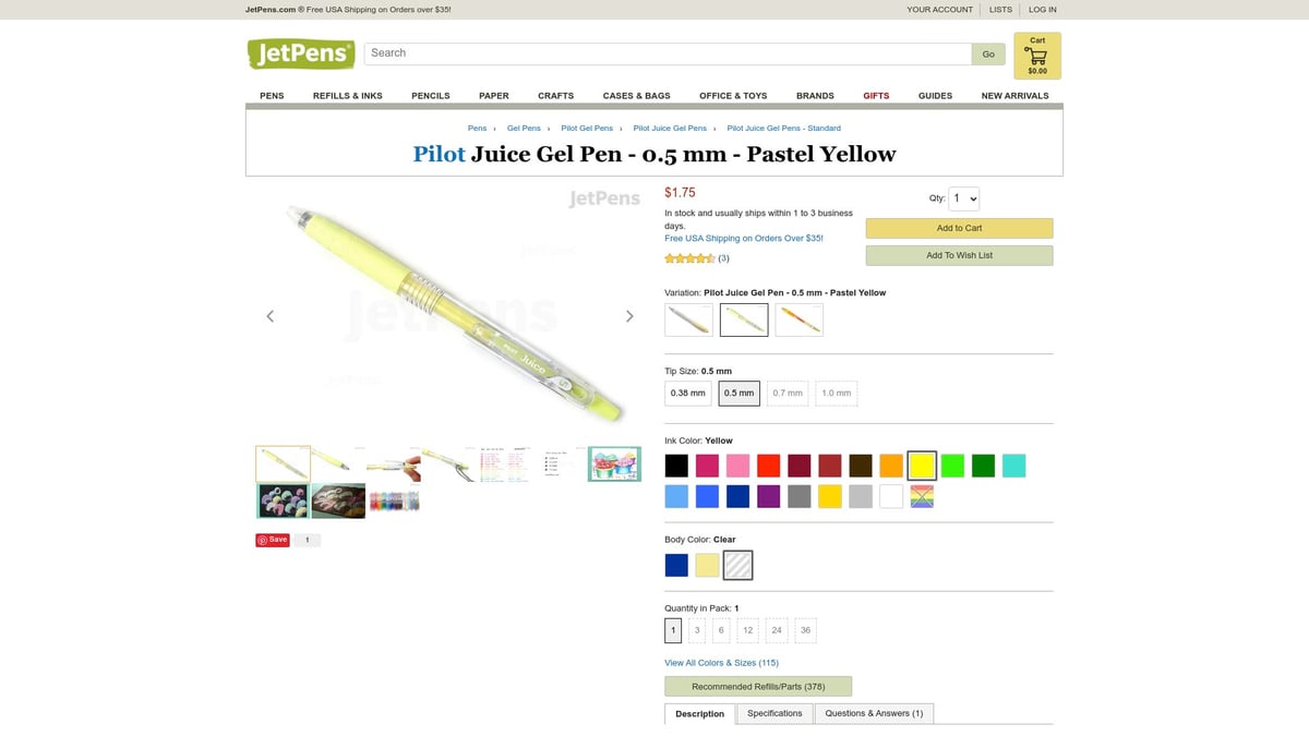 Top 10 Gel Pens for Smooth Writing in 2025 - Zebra Sarasa Clip Gel Pen