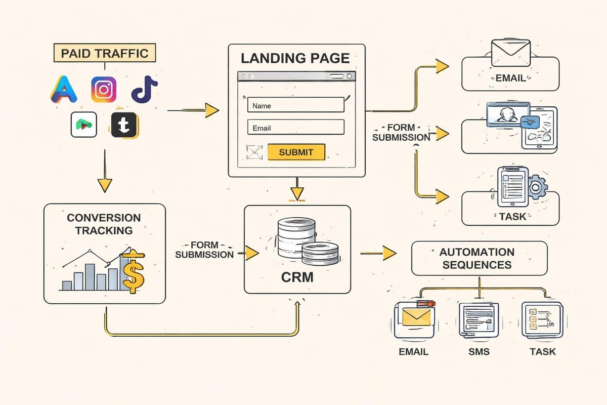 Digital marketing campaign infrastructure