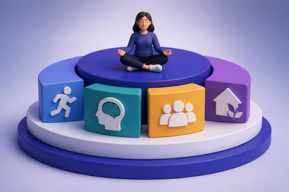 Workplace wellness program components