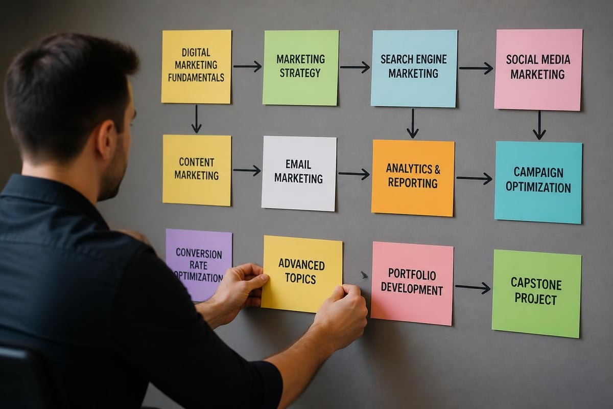 Marketing bootcamp curriculum structure