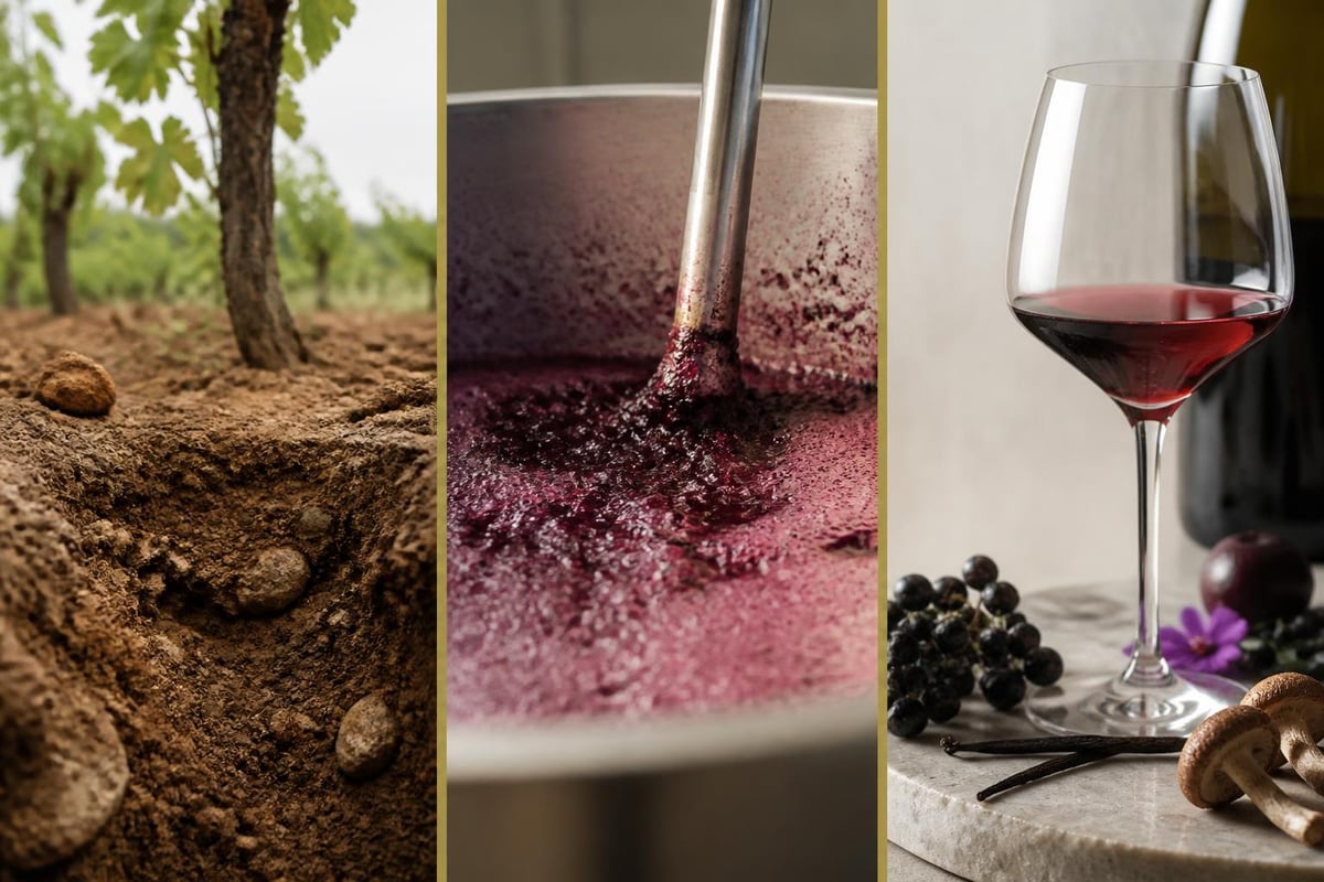 Organic pinot noir characteristics