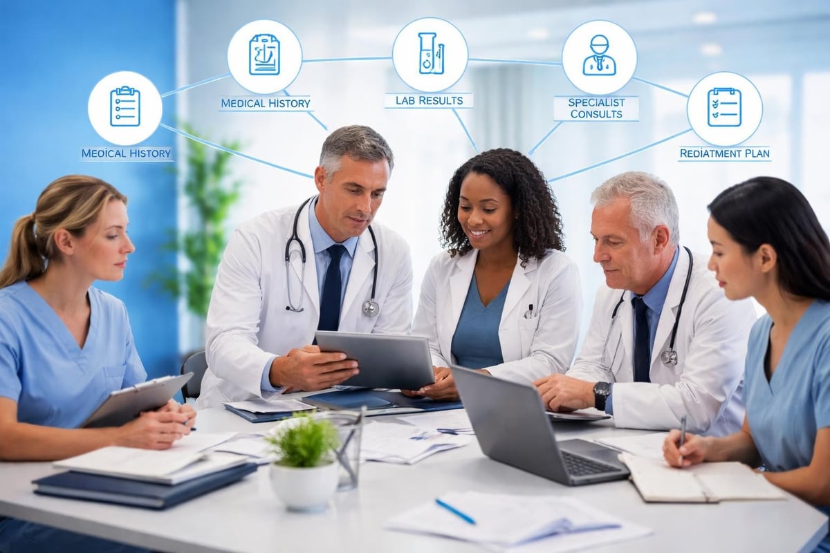 Primary care group care coordination