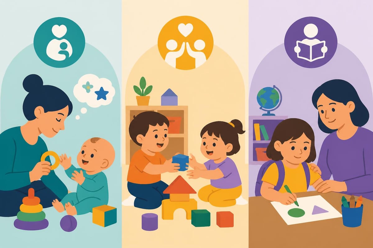 Developmental stages in childcare