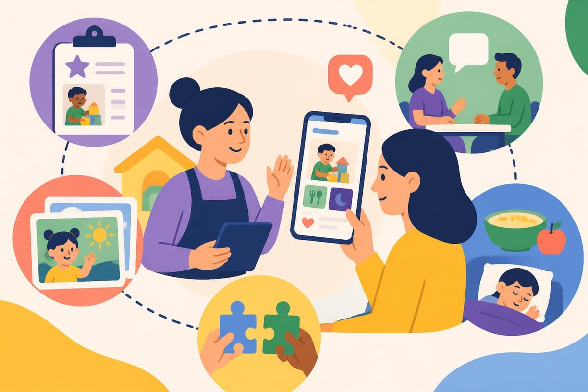 Parent-caregiver communication methods