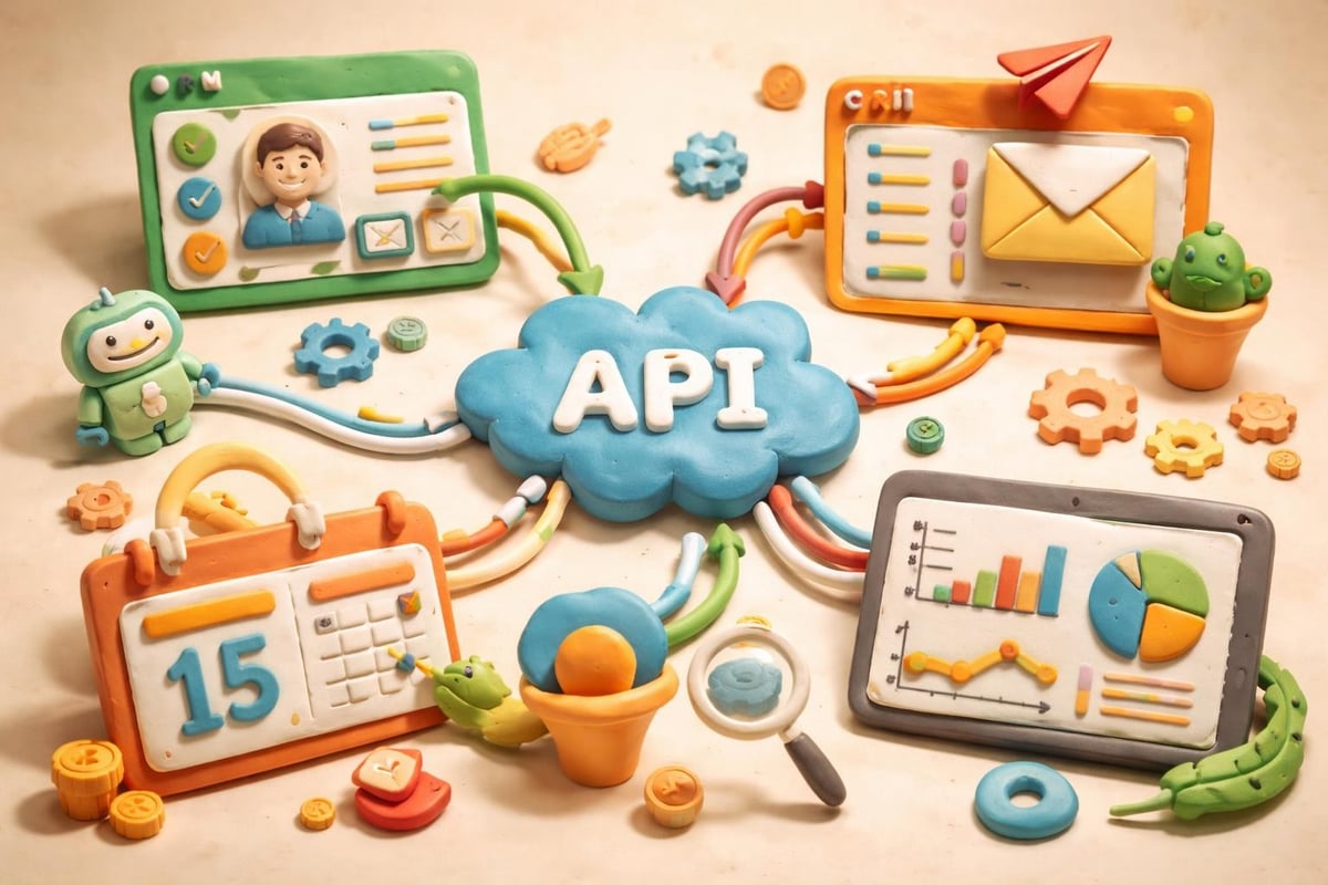 Automation Marketing: Build Scalable Growth Systems 3 System integration diagram