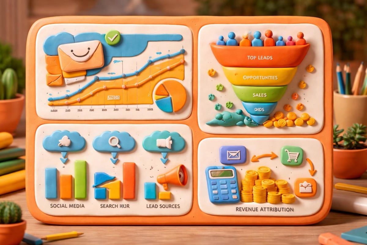 Automation Marketing: Build Scalable Growth Systems 4 Automation performance dashboard