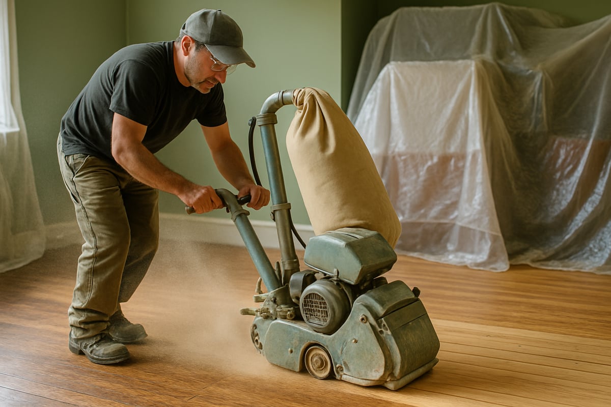 Comprendre le sablage de planchers traditionnel