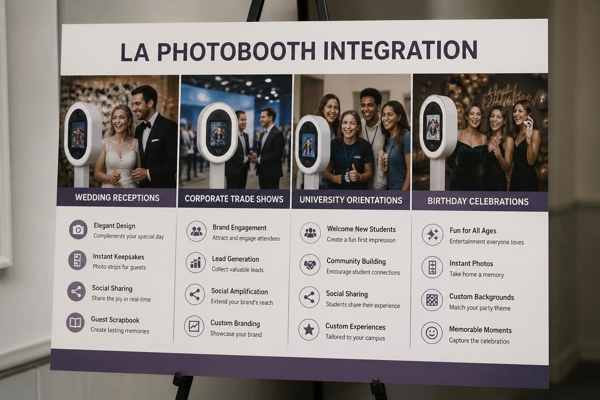 La photobooth event applications