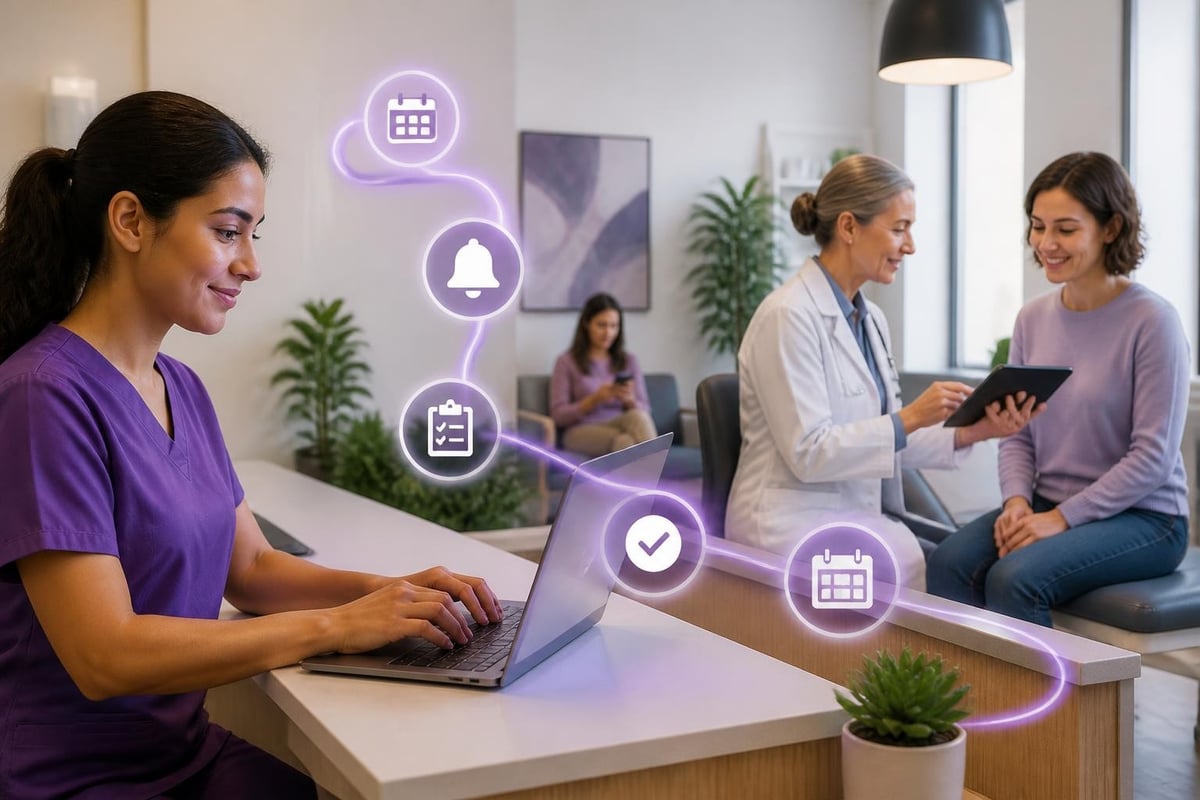 Patient appointment workflow automation